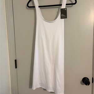 GAP White Jersey Dress